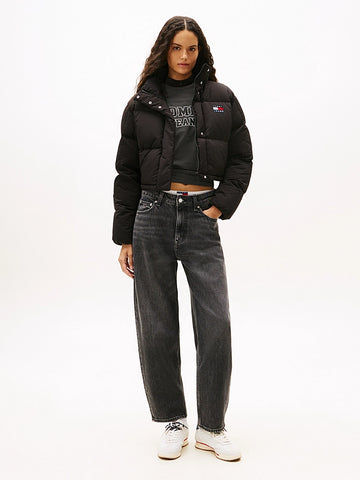 Giubbotto Crop Nero TommyJeans