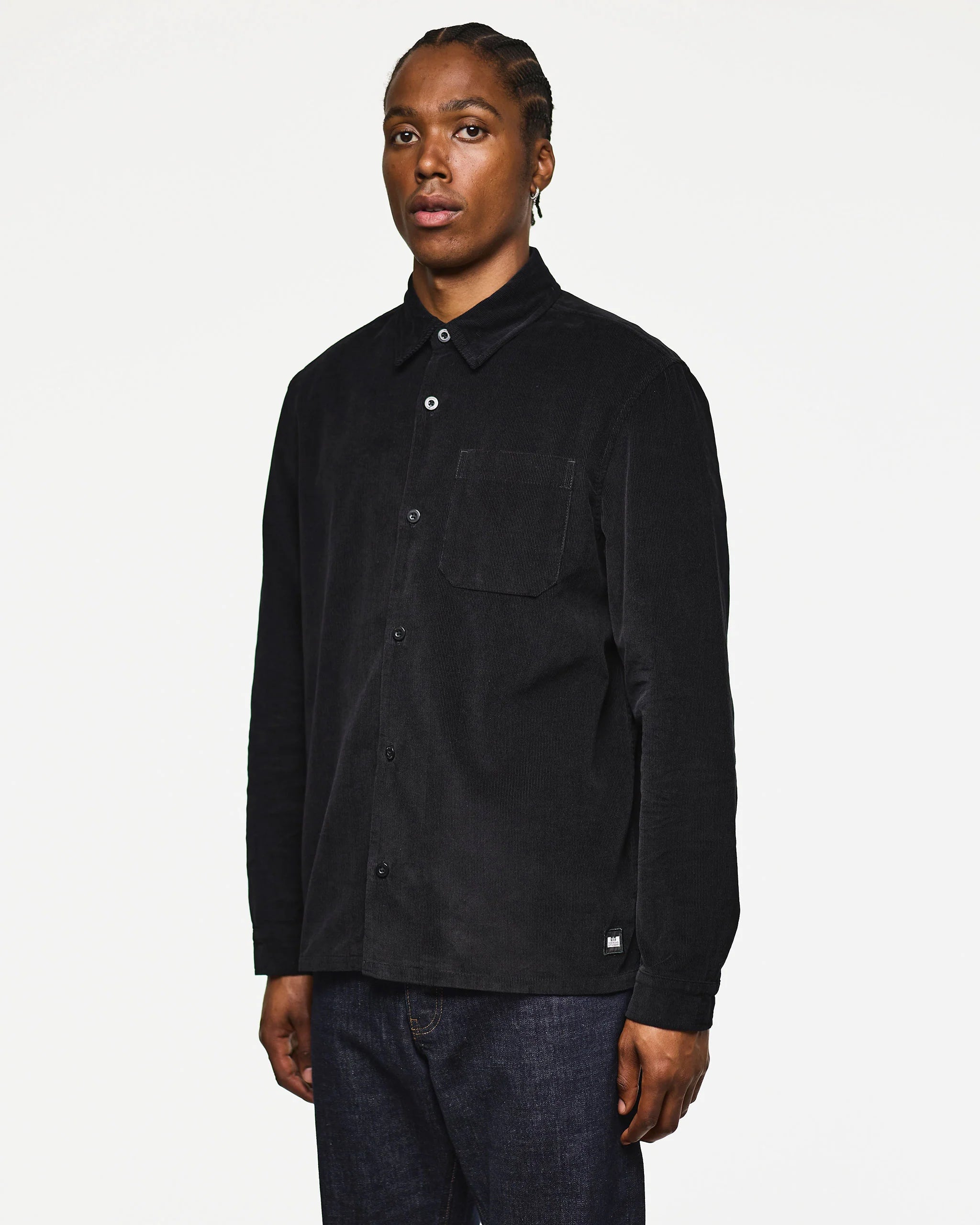 Camicia in cordoncino Welch Weekend Offender Black