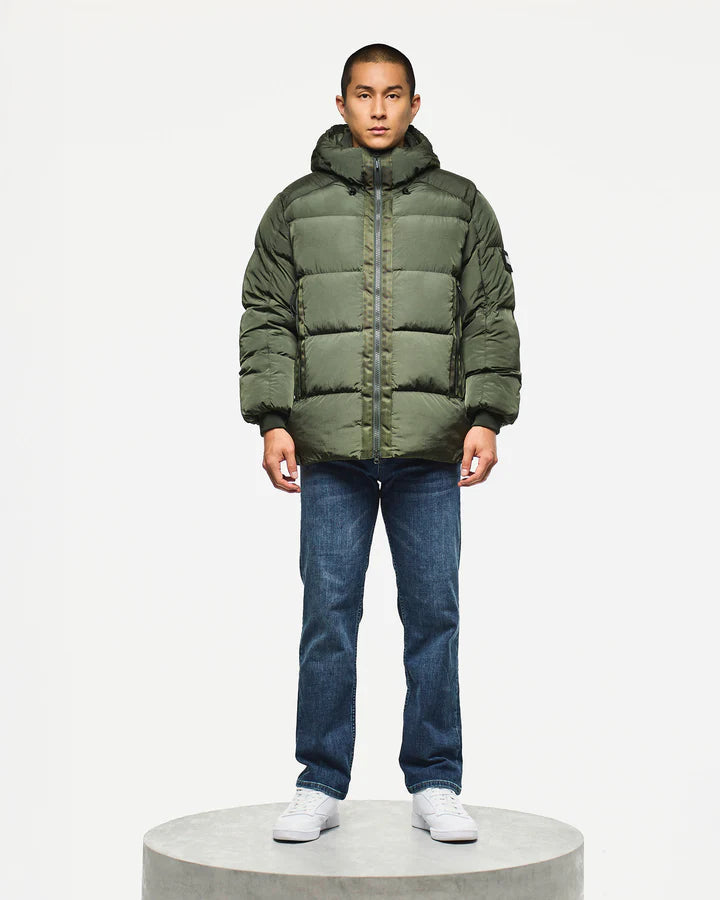 Giubbotto Amsterdam Primaloft Jacket Black Forest Green