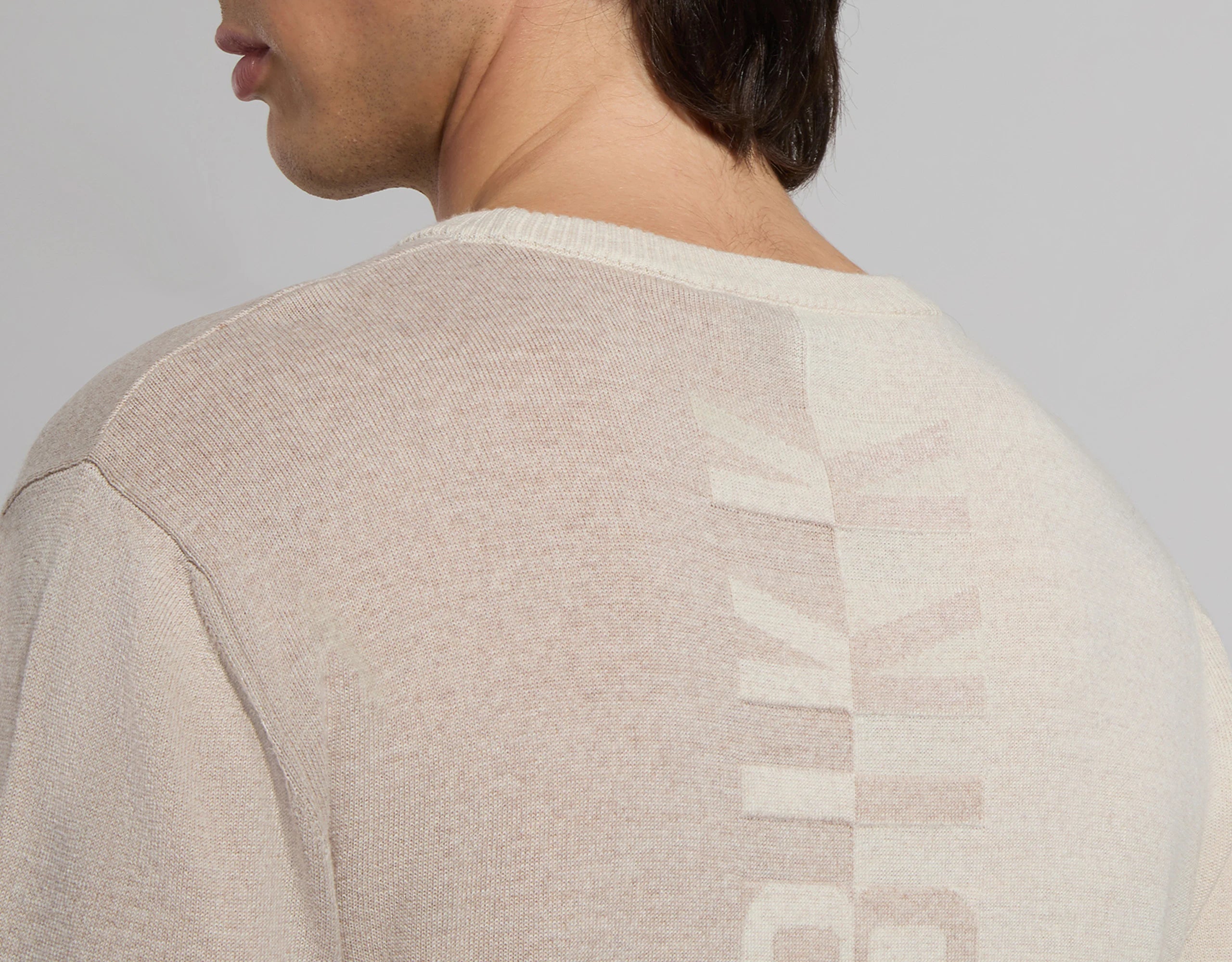 Maglia da uomo logo spezzato Bikkembergs