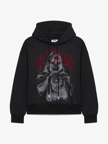 Felpa con zip GCDS