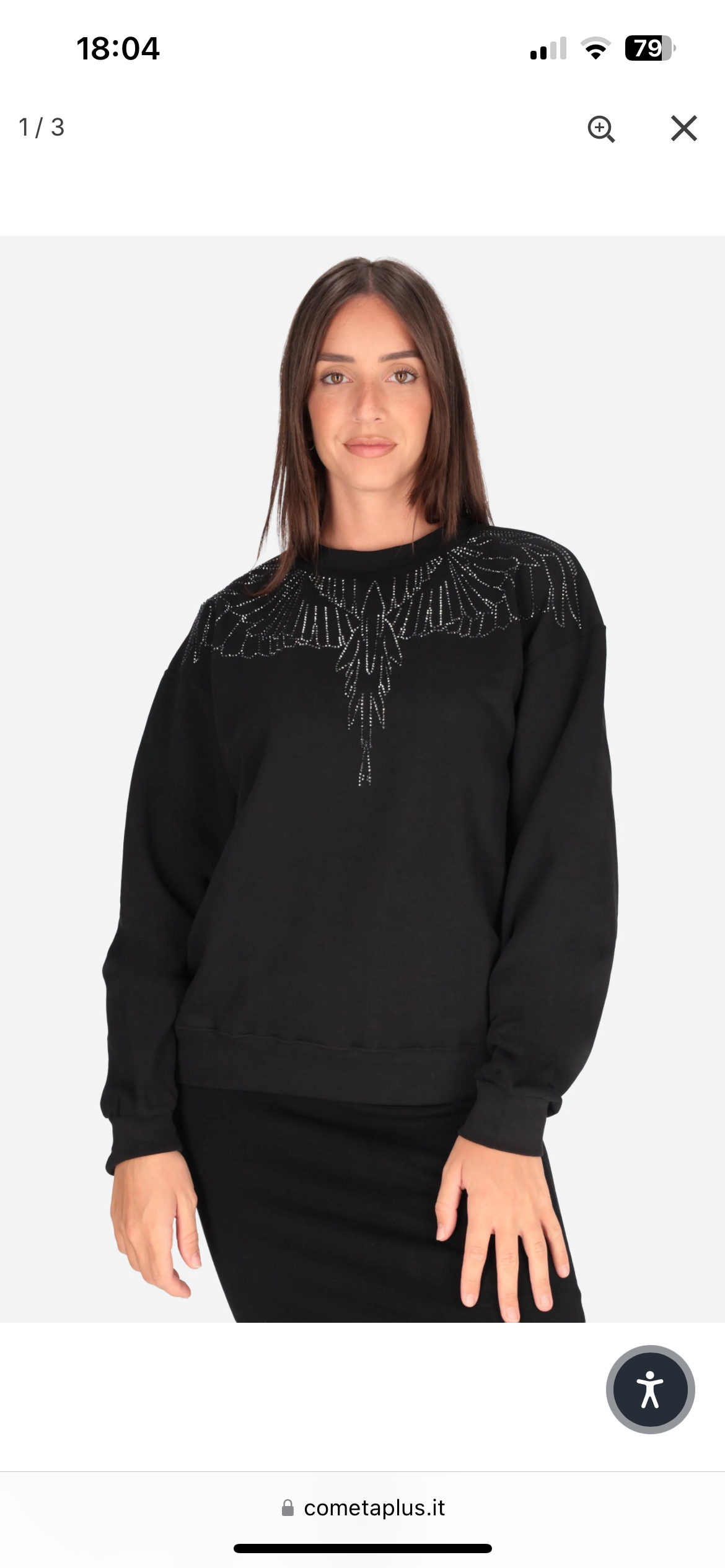 MARCELO BURLON felpa donna