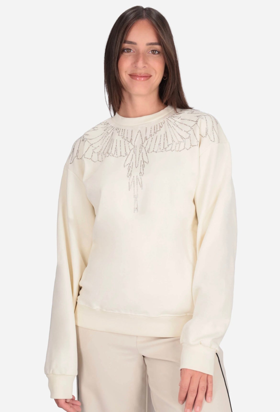 MARCELO BURLON felpa donna