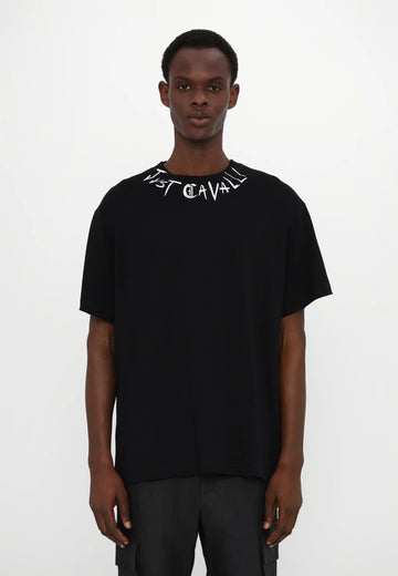 T-Shirt Just Cavalli logo collo