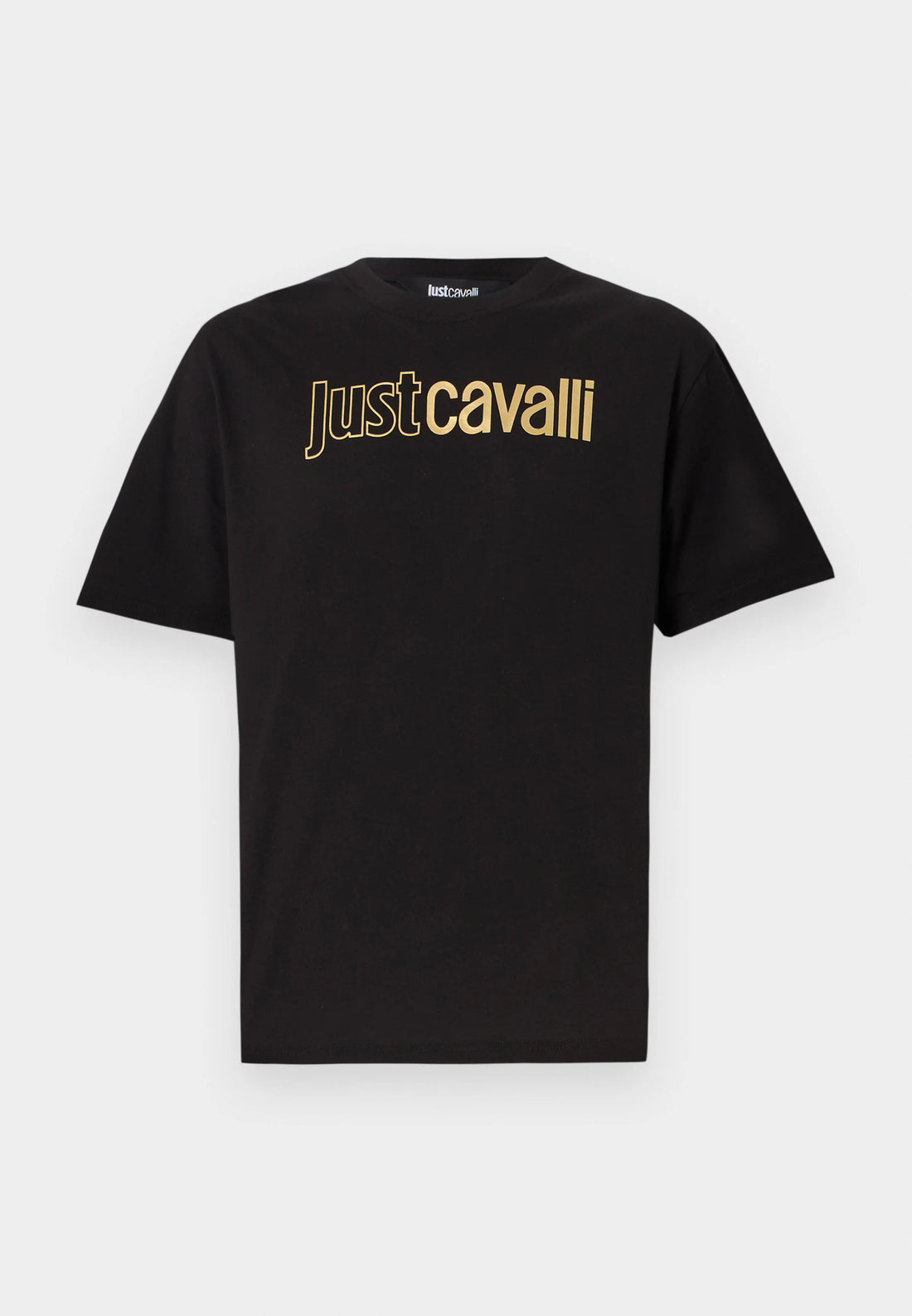T-shirt Just Cavalli logo oro