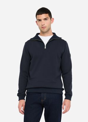 Felpa in cotone con zip Liu-Jo