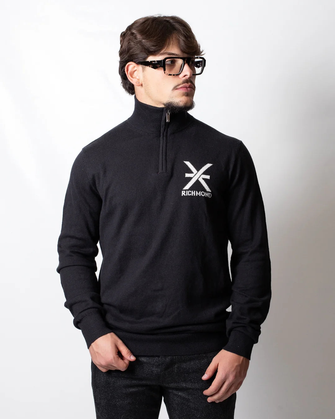 Maglione mezza zip Richmond