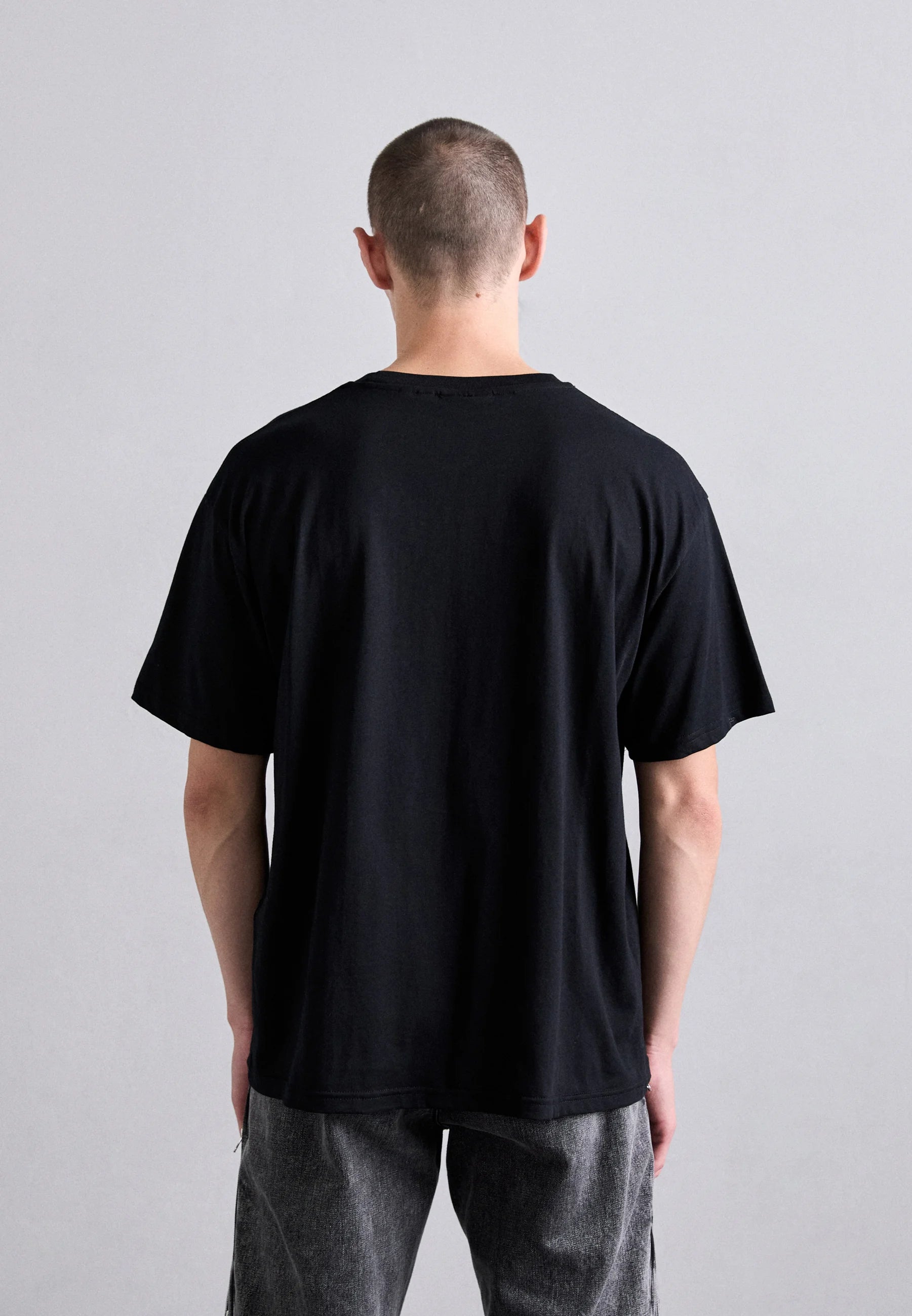 T-shirt logo lounge light piquet GCDS