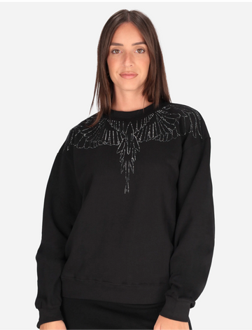 MARCELO BURLON felpa donna