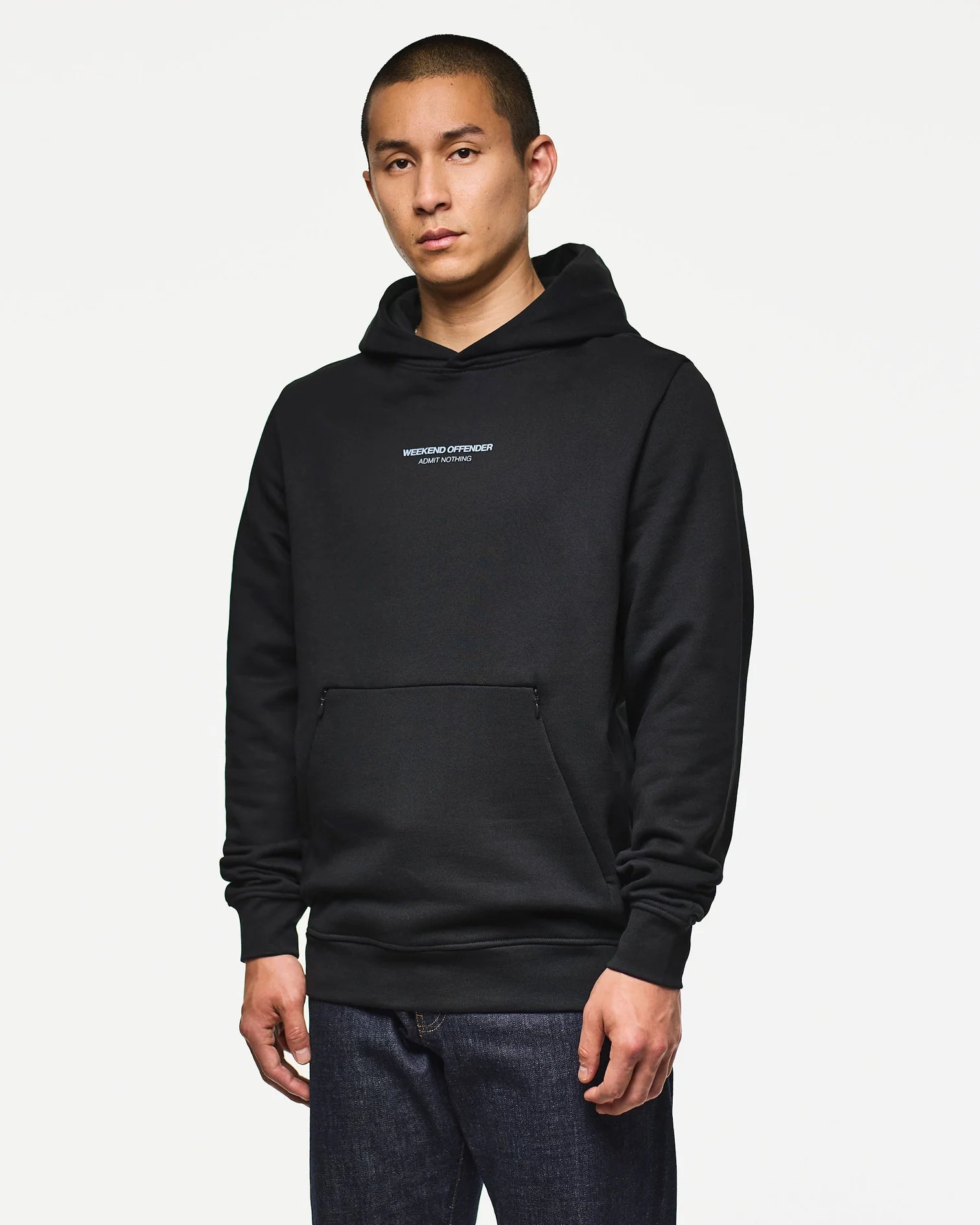 Felpa con cappuccio Cobain Weekend Offender Black