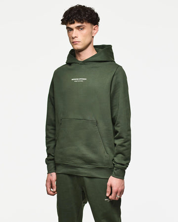 Felpa con cappuccio Cobain  Weekend Offender Verde Scuro
