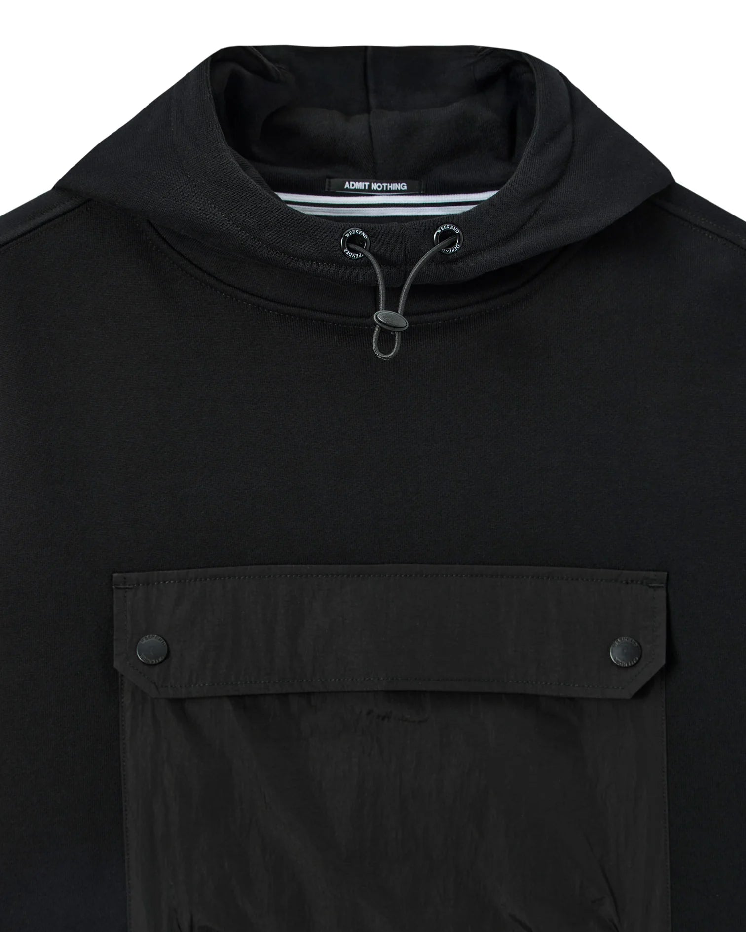 Felpa con cappuccio Depper Weekend Offender Black