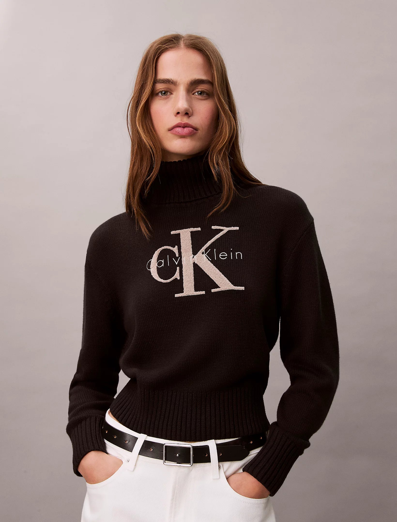 Maglione collo alto Calvin Klein