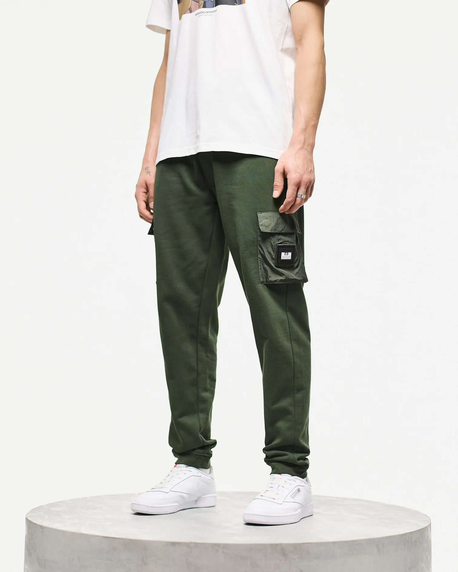 Pantaloni jogger Lippi Weekend Offender Verde Scuro