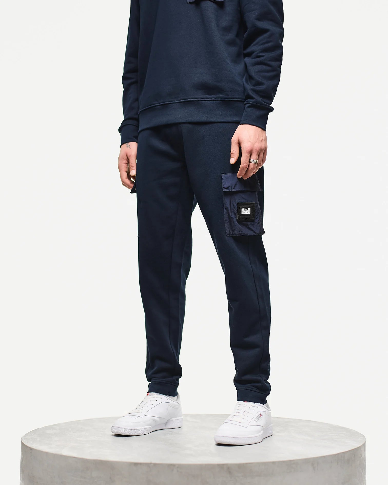Pantaloni jogger Lippi Weekend Offender blu navy