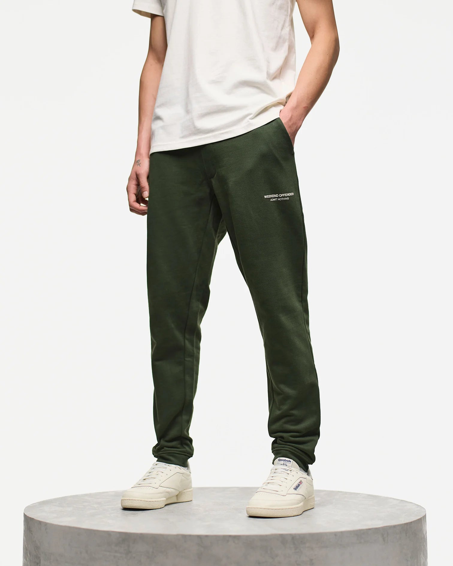 Pantalone Santana jogger Weekend Offender Verde Scuro