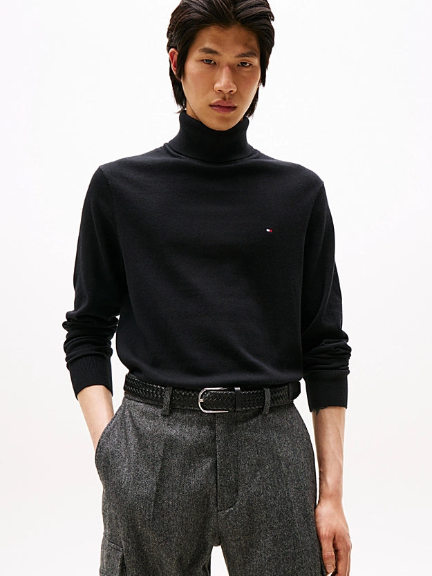 Pullover in cashmere e collo alto Tommy Hilfiger