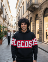 FELPA CON CAPPUCCIO GCDS