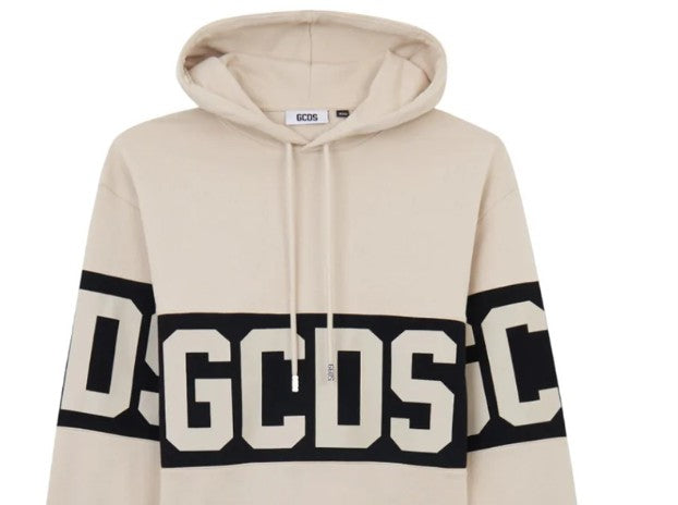 FELPA CON CAPPUCCIO GCDS