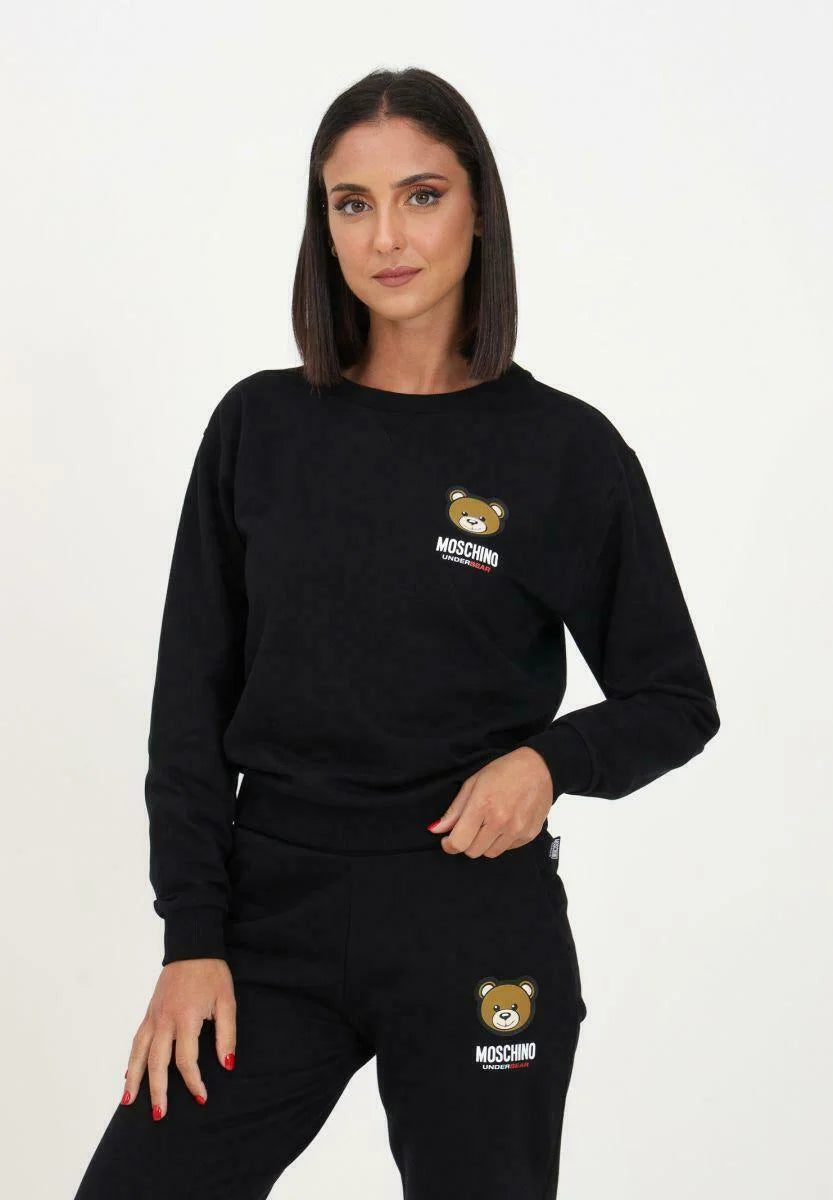 Moschino felpa bianca donna